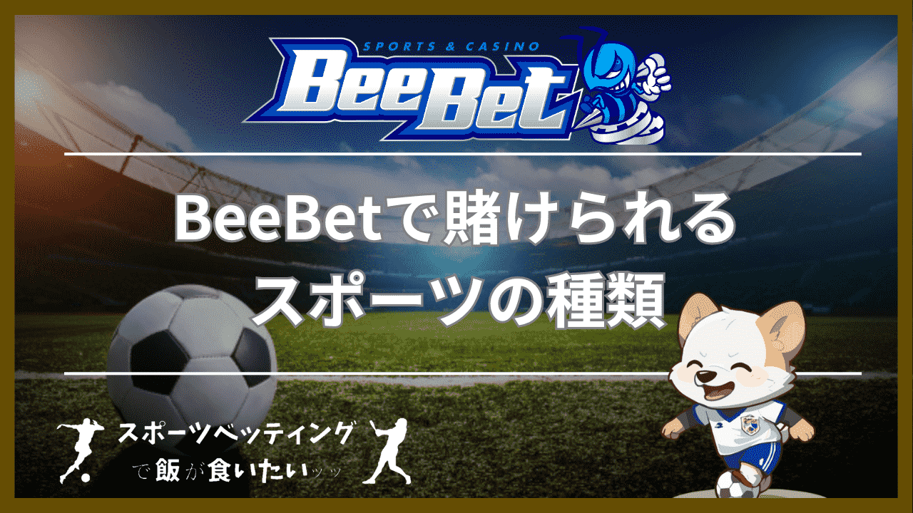 BeeBet(ビーベット)で賭けられるスポーツの種類