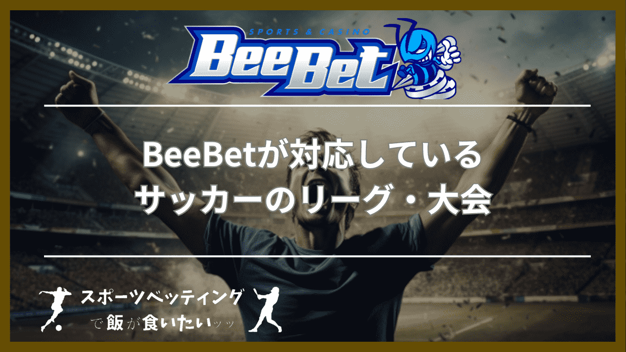 BeeBet(ビーベット)が対応しているサッカーのリーグ・大会