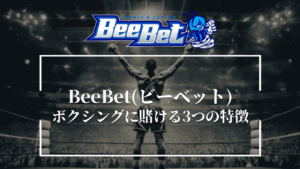 BeeBet(ビーベット)が提供するボクシングの賭けの3つの特徴