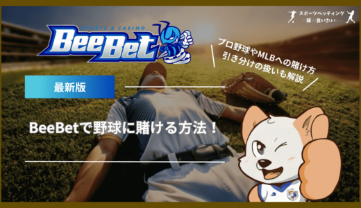 BeeBet(ビーベット)で野球に賭ける方法！プロ野球やMLBへの賭け方・引き分けの扱いも解説