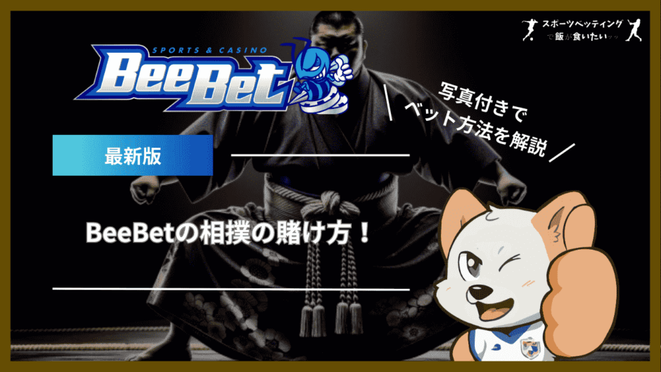 BeeBet(ビーベット)の相撲の賭け方！写真付きでベット方法を解説