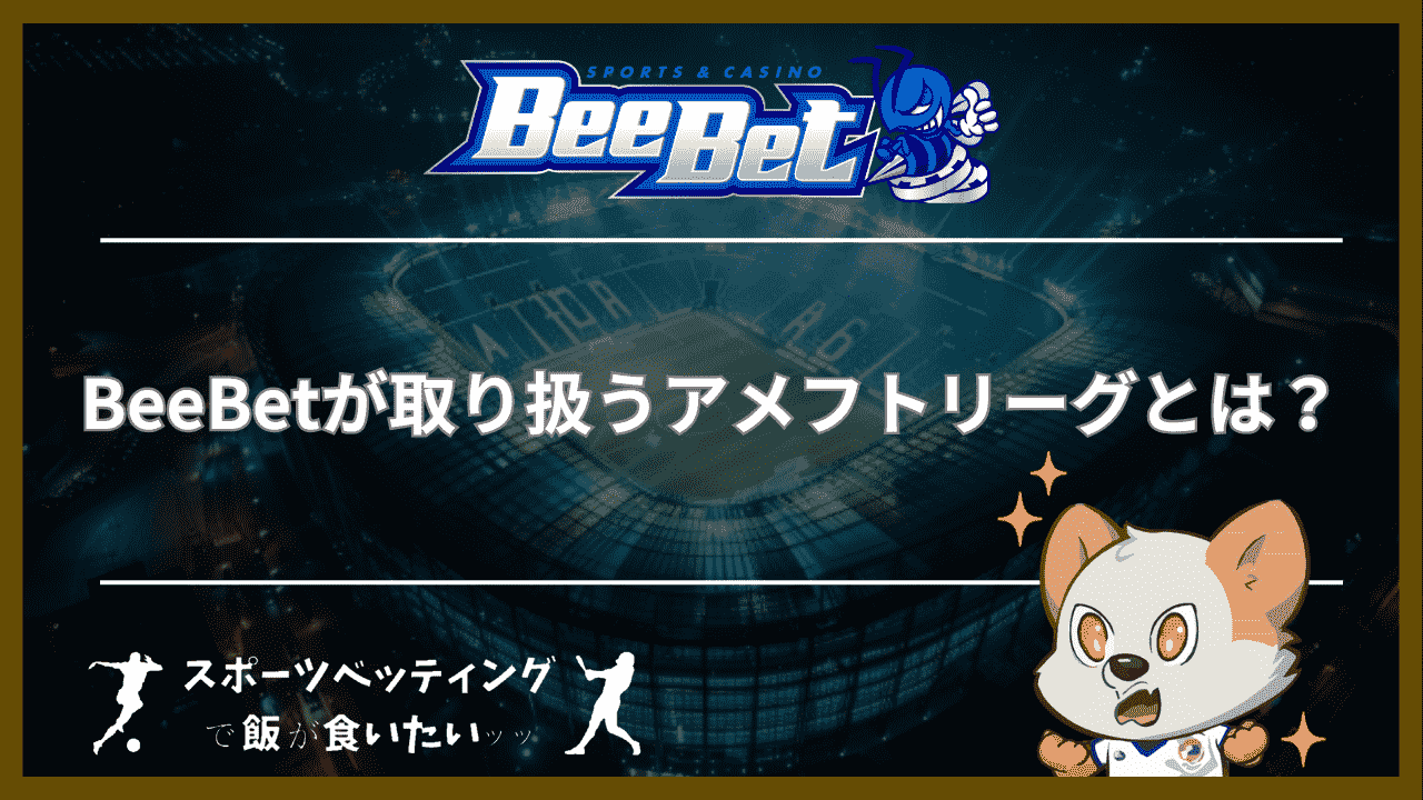 BeeBet(ビーベット)が取り扱うアメフトリーグとは？