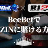 【7月最新】BeeBet(ビーベット)の超RIZIN3の賭け方！キャンペーン情報やオッズも紹介