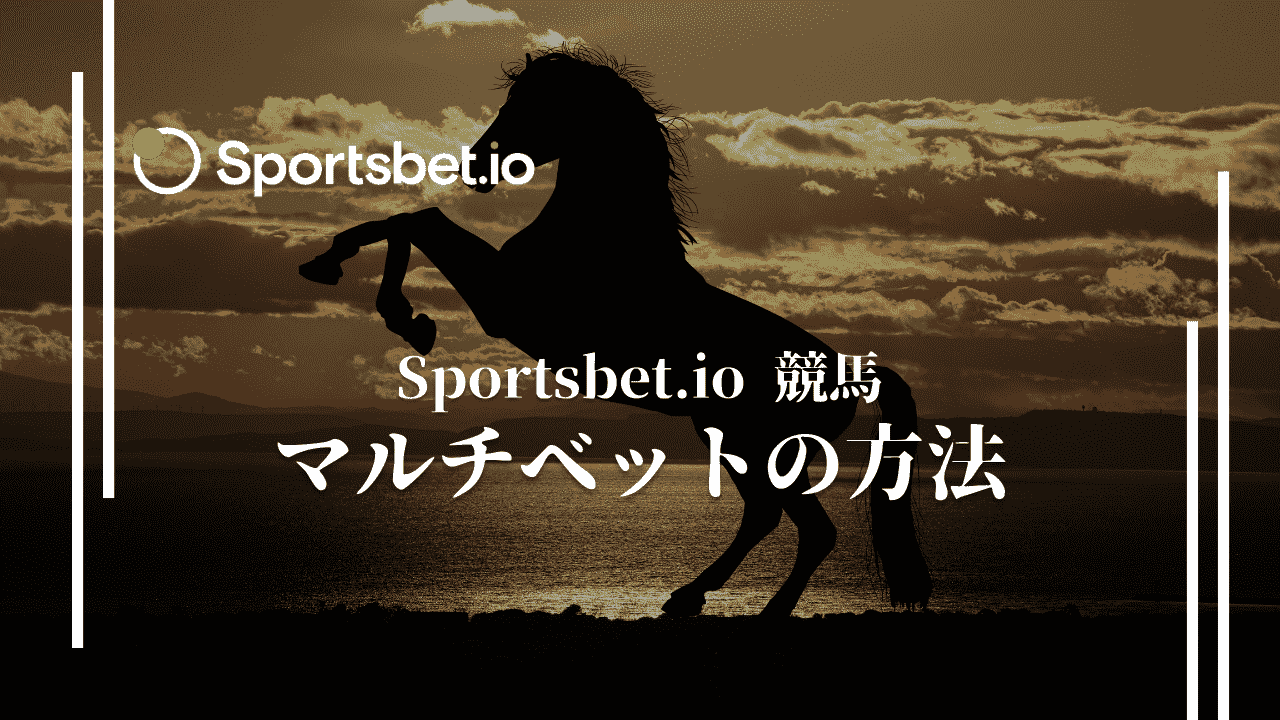 スポーツベットアイオー(Sportsbet.io)　競馬　マルチベット
