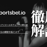 スポーツベットアイオー(Sportsbet.io)のボクシングの賭け方！賭け方の種類や稼ぐコツも解説