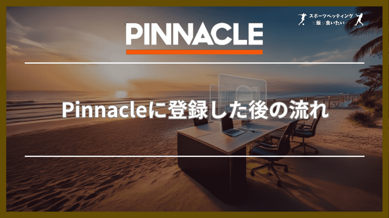 Pinnacle(ピナクル)に登録した後の流れ